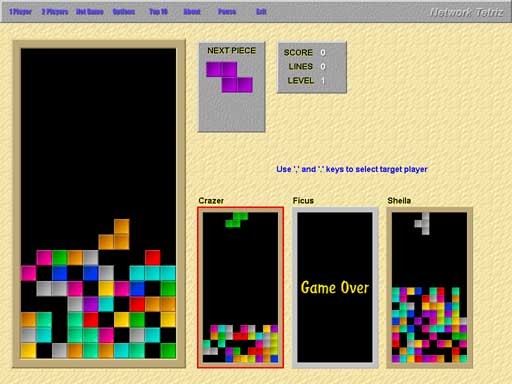 Network Tetriz Screenshot